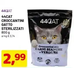 DPiù 44cat croccantini gatto sterilizzati offerta