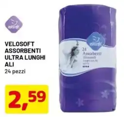 DPiù Velosoft assorbenti ultra lunghi ali offerta