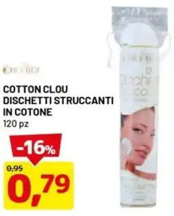 DPiù Cotton clou dischetti struccanti in cotone offerta