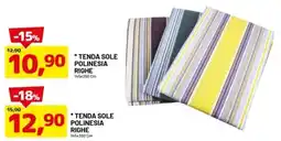 DPiù Tenda sole polinesia righe offerta