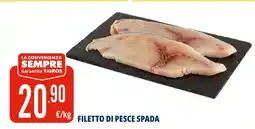 Tigros Filetto di Pesce Spada offerta