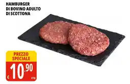 Tigros Hamburger di bovino adulto di scottona offerta