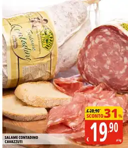 Tigros Salame contadino cavazzuti offerta