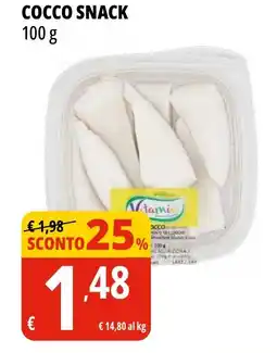 Tigros Cocco snack offerta