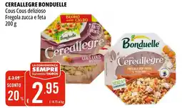 Tigros Cereallegre BONDUELLE offerta