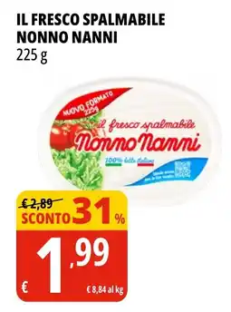 Tigros Il fresco spalmabile NONNO NANNI offerta