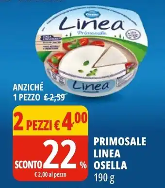 Tigros Primosale linea OSELLA offerta