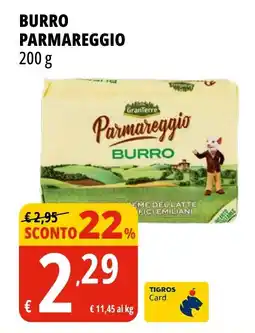 Tigros Burro parmareggio GranTerre offerta