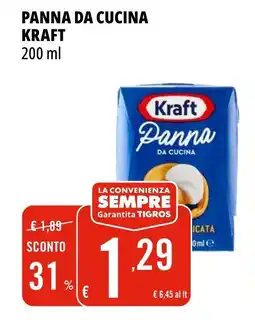 Tigros Panna da cucina KRAFT offerta