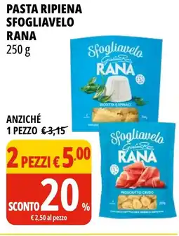 Tigros Pasta ripiena sfogliavelo RANA offerta