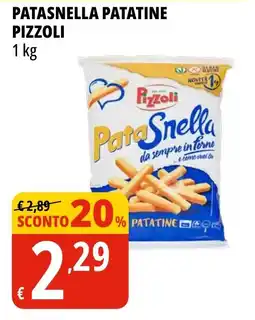 Tigros Patasnella patatine PIZZOLI offerta