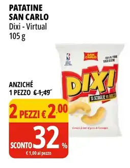 Tigros Patatine SAN CARLO offerta