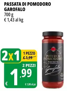 Tigros Passata di pomodoro GAROFALO offerta
