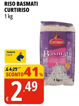 Tigros Riso basmati CURTIRISO offerta