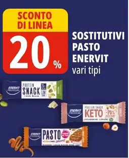 Tigros Sostitutivi pasto ENERVIT vari tipi offerta