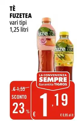 Tigros Tè FUZETEA offerta