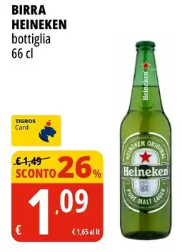 Tigros Birra HEINEKEN offerta