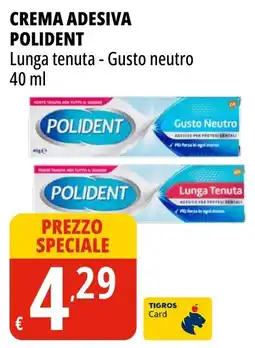 Tigros Crema adesiva POLIDENT offerta