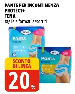 Tigros Pants per incontinenza protect+ TENA offerta
