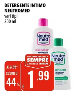 Tigros Detergente intimo NEUTROMED offerta