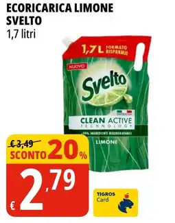 Tigros Ecoricarica limone SVELTO offerta