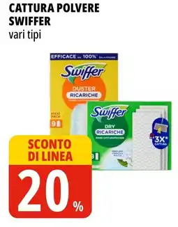 Tigros Cattura Polvere SWIFFER offerta