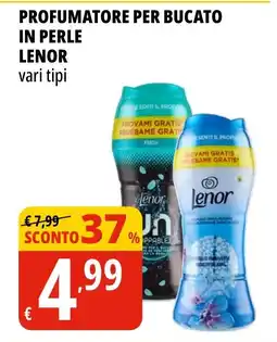 Tigros Profumatore per bucato in perle LENOR offerta