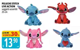 Tigros Peluche stitch LIVE ACTION offerta
