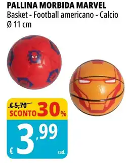 Pallina morbida marvel