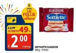 Tigros Sottilette CLASSICHE offerta