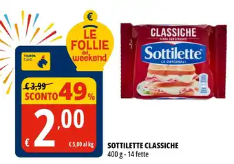Tigros Sottilette CLASSICHE offerta