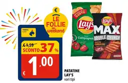 Tigros Patatine LAY'S offerta
