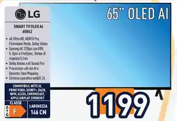 Unieuro SAMSUNG Smart TV OLED AI 65B42 offerta