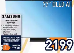 Unieuro SAMSUNG Smart TV OLED AI offerta