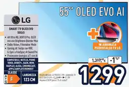 Unieuro LG Smart TV OLED EVO offerta