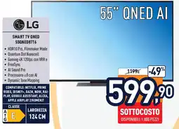 Unieuro LG Smart TV QNED 55QNED87T6 offerta