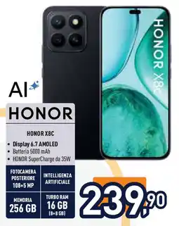 Unieuro Honor X8C offerta