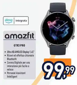 Unieuro amazfit GTR3 PRO offerta