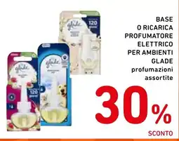 Spazio Conad Base o ricarica profumatore elettrico per ambienti glade profumazioni assortite offerta