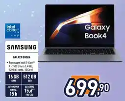 Unieuro Samsung GALAXY BOOK4 offerta