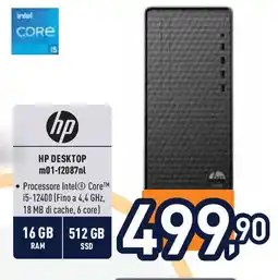 Unieuro hp HP DESKTOP m01-f2087nl offerta