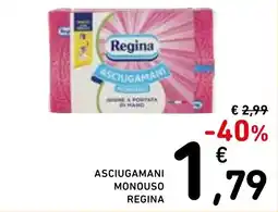 Spazio Conad Asciugamani monouso regina offerta