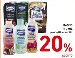 Spazio Conad Bagno mil mil prodotti assortiti offerta