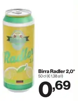 In'S Mercato Birra Radler 2,0° offerta