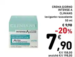 Spazio Conad Crema giorno intense,a clinians levigante rassodante offerta