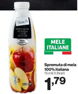 Spremuta di mela 100% italiana