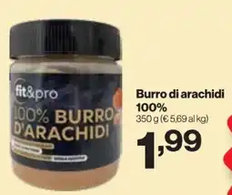 In'S Mercato Burro di arachidi 100% offerta