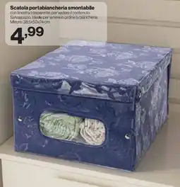In'S Mercato Scatola portabiancheria smontabile offerta