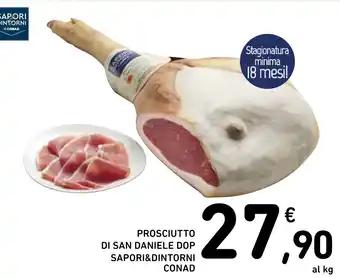 Spazio Conad Prosciutto di san daniele dop sapori&dintorni conad offerta