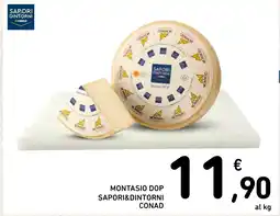 Spazio Conad Montasio dop sapori&dintorni conad offerta